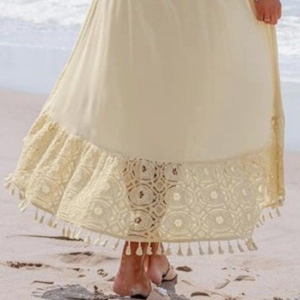 Boho Beach Dress NWT - Picture 2 of 7